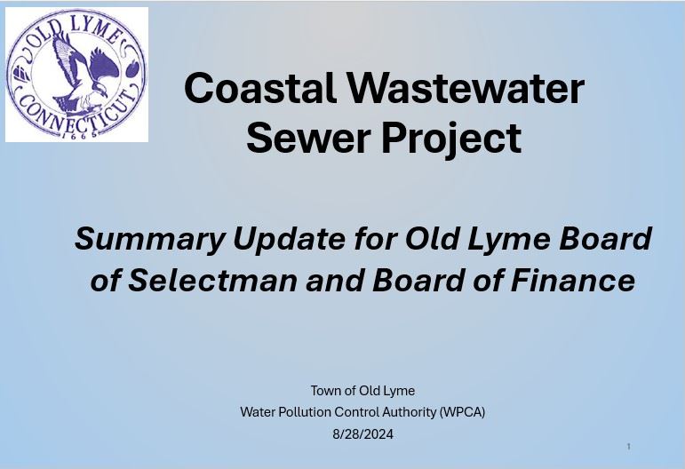 Sound View Sewer Update Graphic