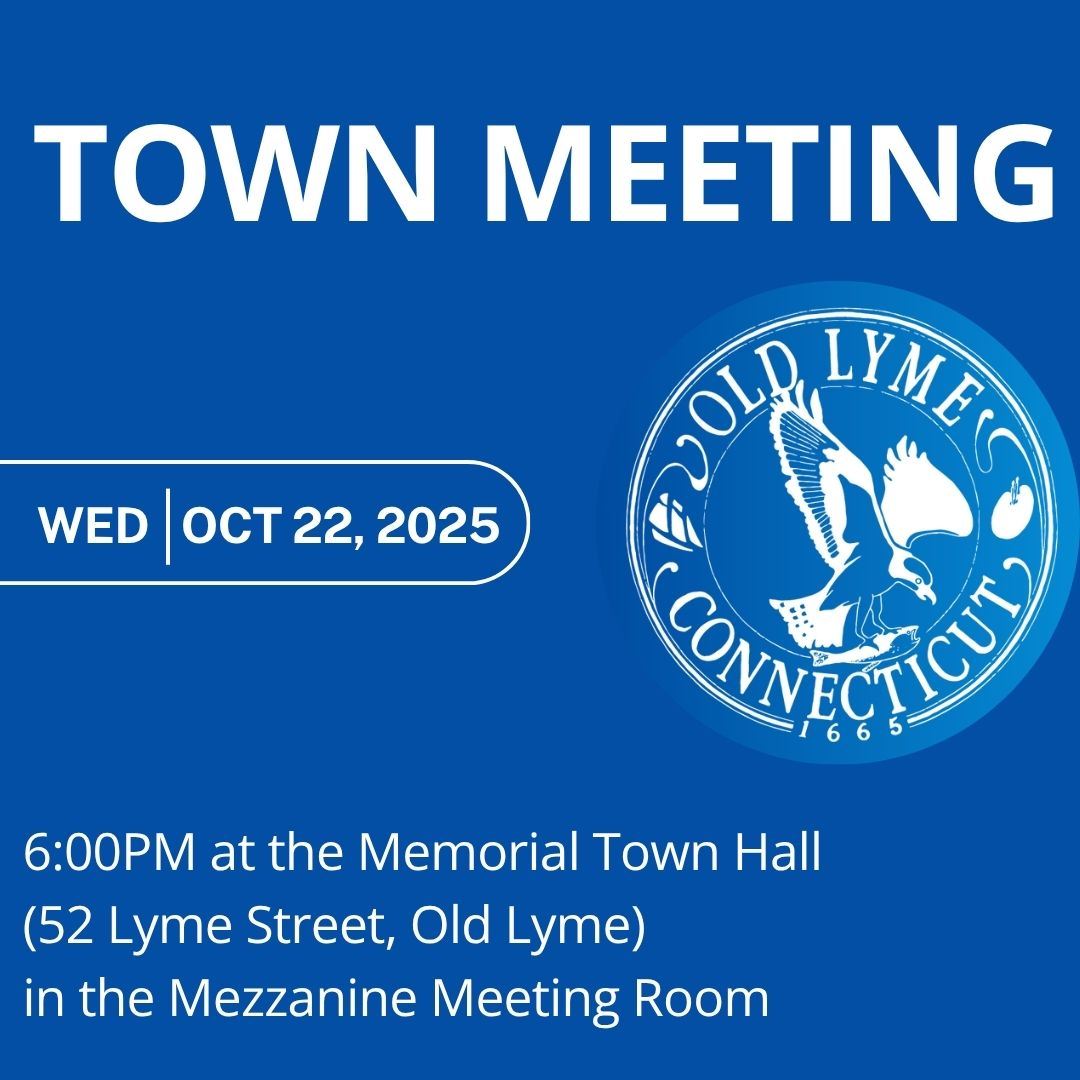 Town Meeting October 22 2025