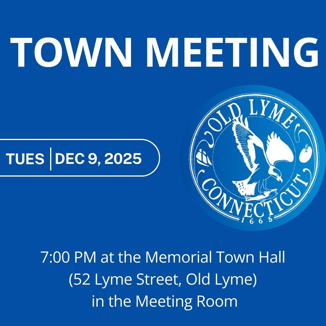 Town Meeting Dec 2025