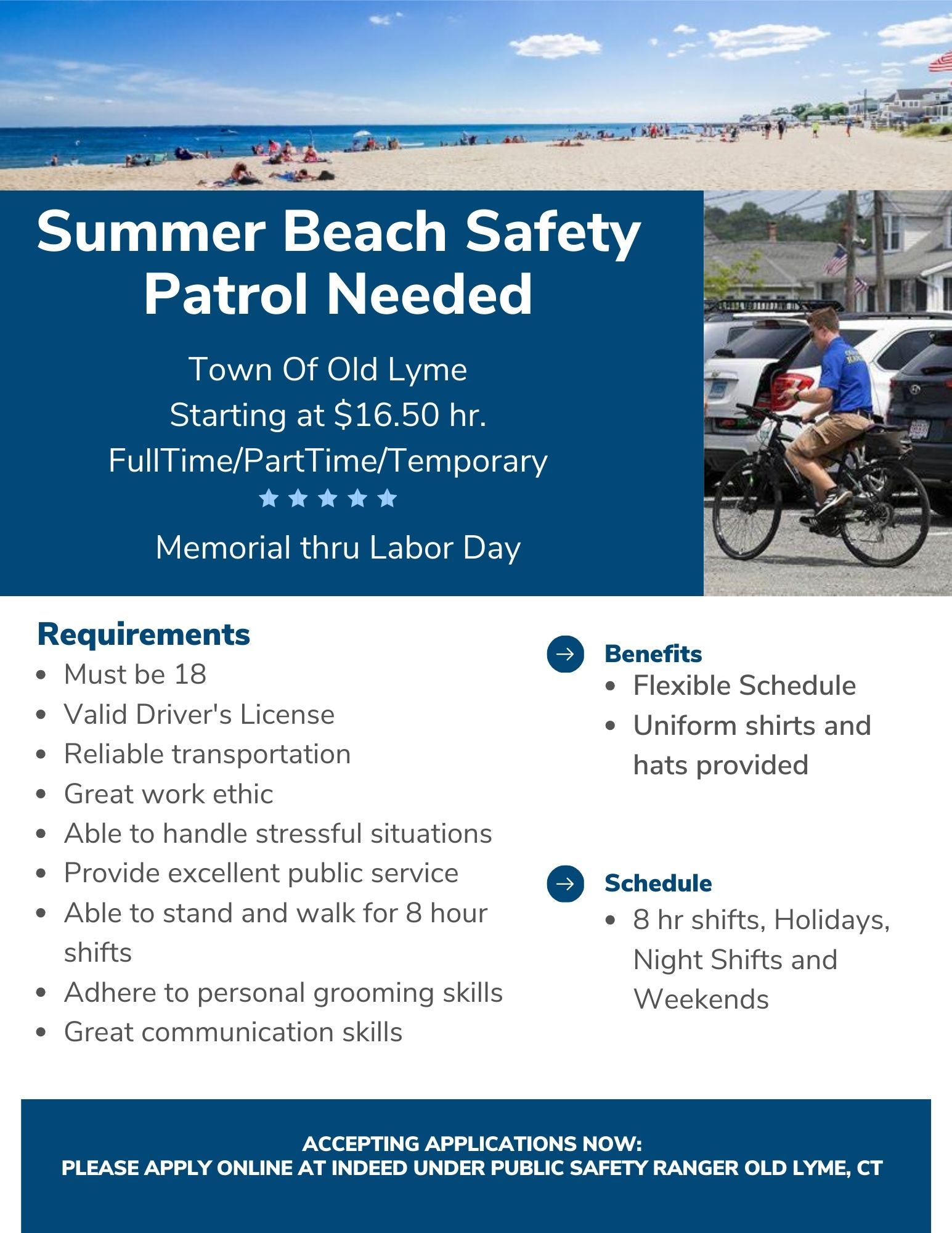 Summer Beach Safety Rangers